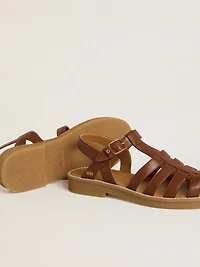 Maxime Junior sandals brown leather