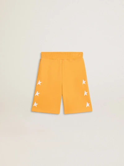 Boys' mustard yellow shorts