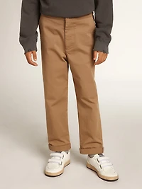 Boys’ chinos caramel cotton