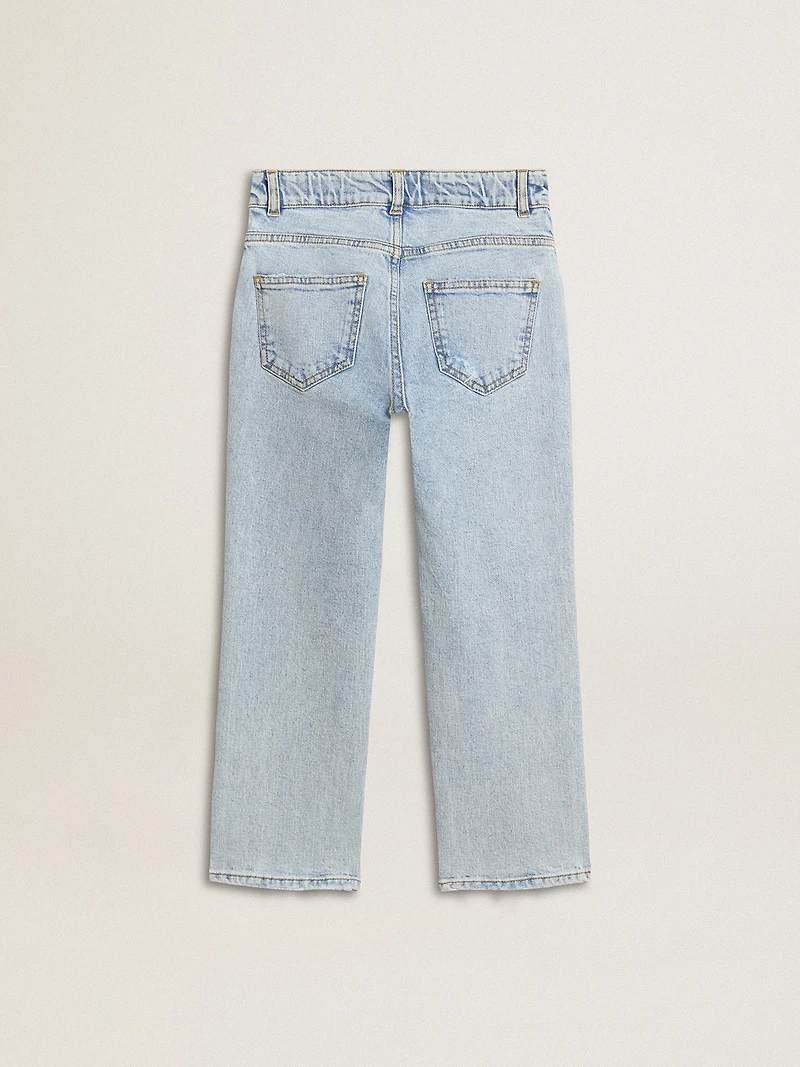 Boys' light denim jeans