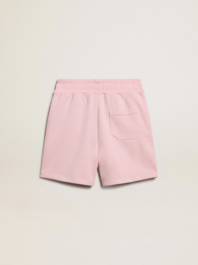 Girls’ shorts in pink with white star