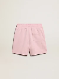 Girls’ shorts in pink with white star