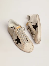 Men's Super-Star leather with black star
