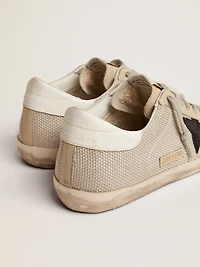 Men's Super-Star leather with black star