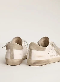 Men’s Super-Star with gray suede star and heel tab