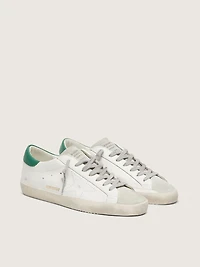 Men’s Super-Star with perforated star and green heel tab