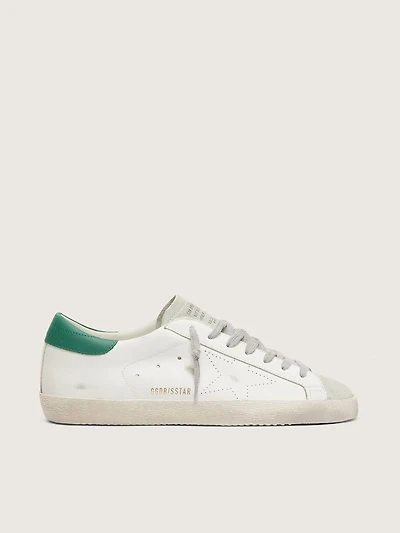 Men’s Super-Star with perforated star and green heel tab