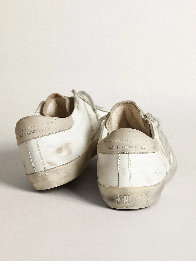 Men's Super-Star with perforated star and ice-gray heel tab