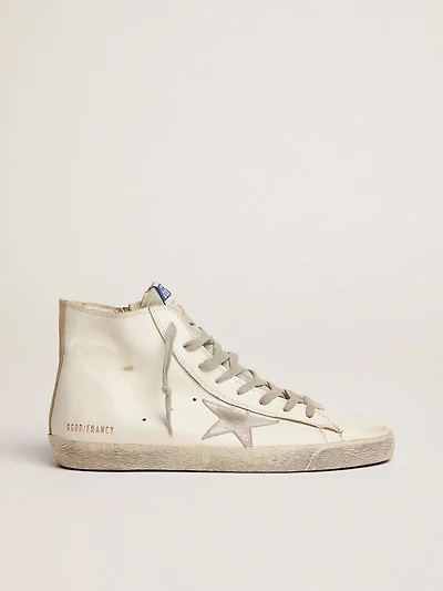 Men's Francy leather with silver suede star