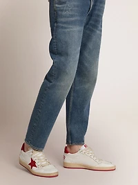Men's Ball Star white leather
