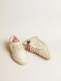 Men’s Ball star LTD nappa with white and Swarovski crystal heel tab