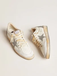 Ball Star in nappa with rubber star and silver leather heel tab