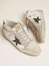 Men's Mid star white with black
