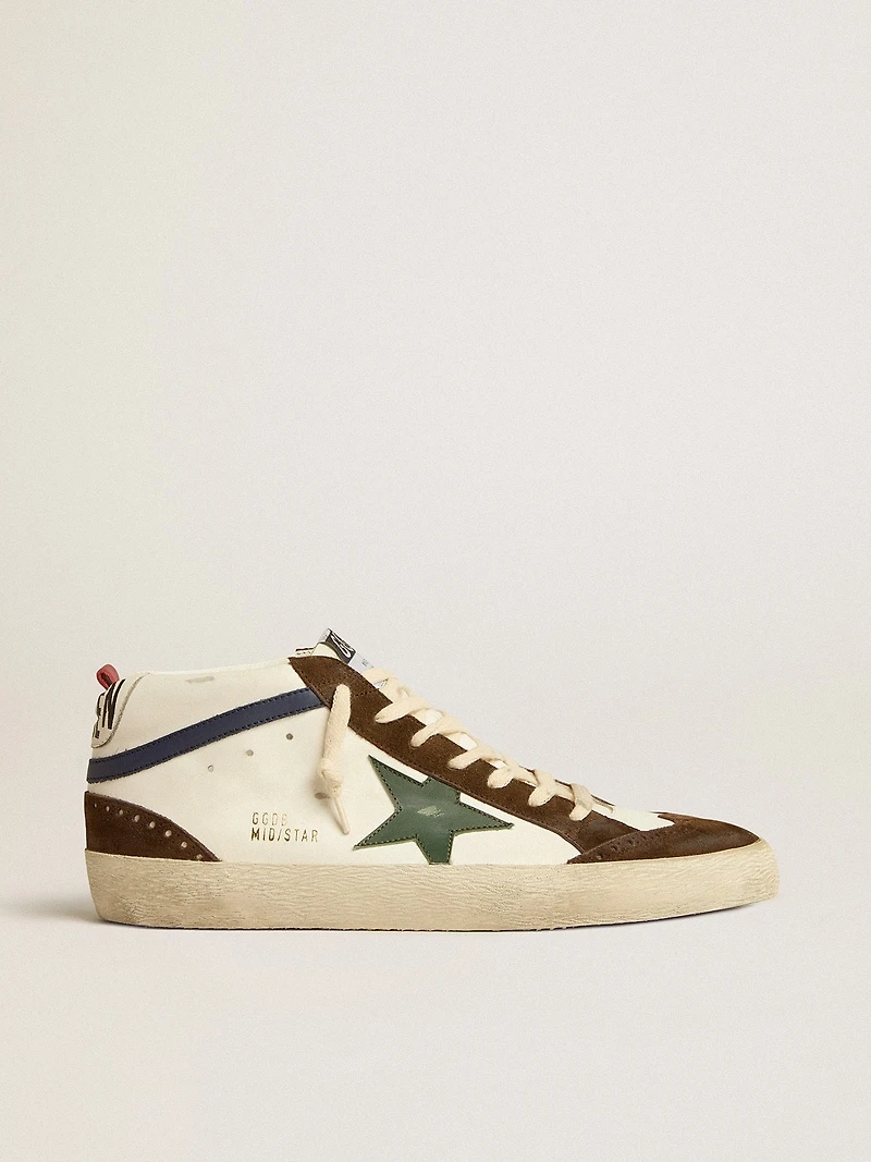 Mid star with green leather and blue flash