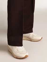 Men's Running Sole mesh and white nappa