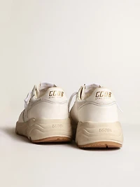 Men's Running Sole mesh and white nappa
