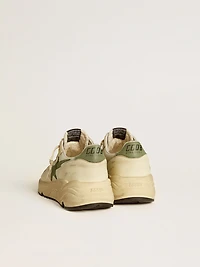 Men’s Running Sole LTD in nylon and nappa with nubuck star and heel tab