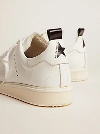 Men's Starter leather with star on the heel tab