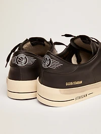 Men's Stardan total black leather