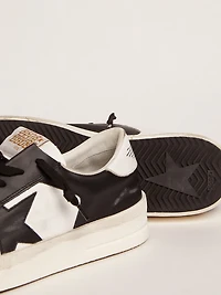 Men's Stardan white and black leather