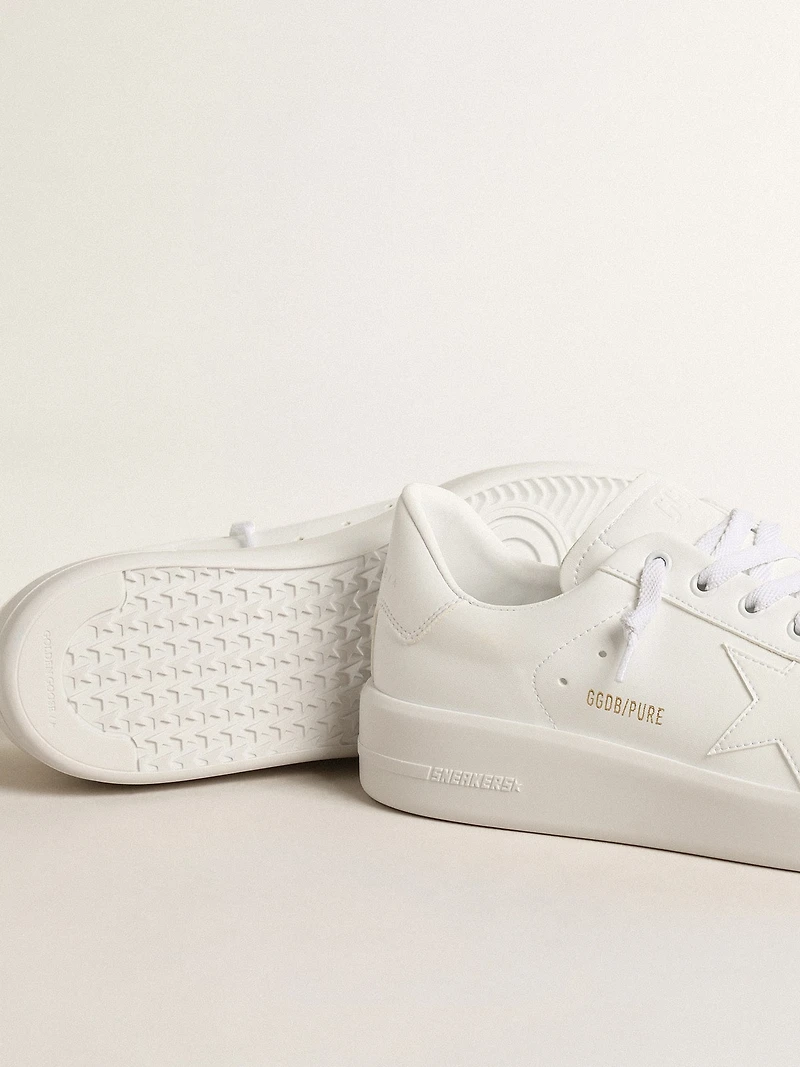 Men’s bio-based Purestar with white star and heel tab