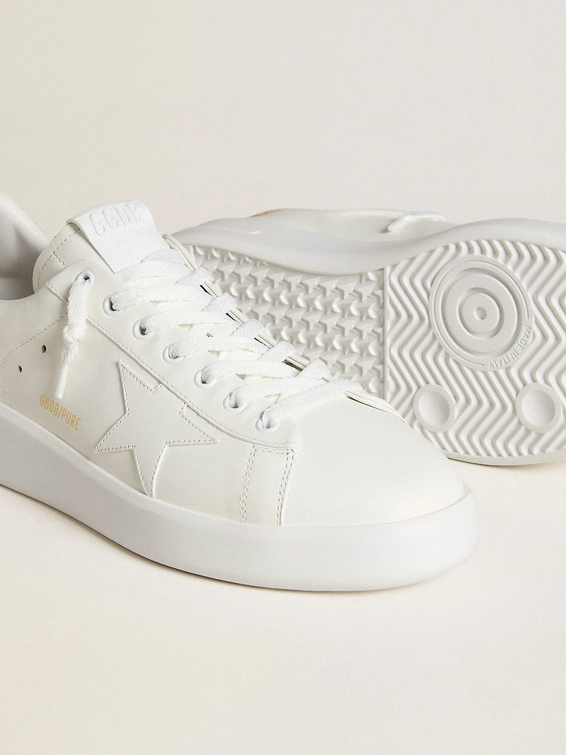 Men's Purestar with leather star and croc-print heel tab
