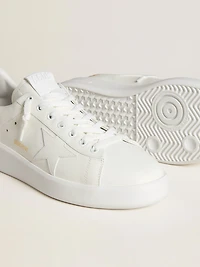 Men's Purestar with leather star and croc-print heel tab