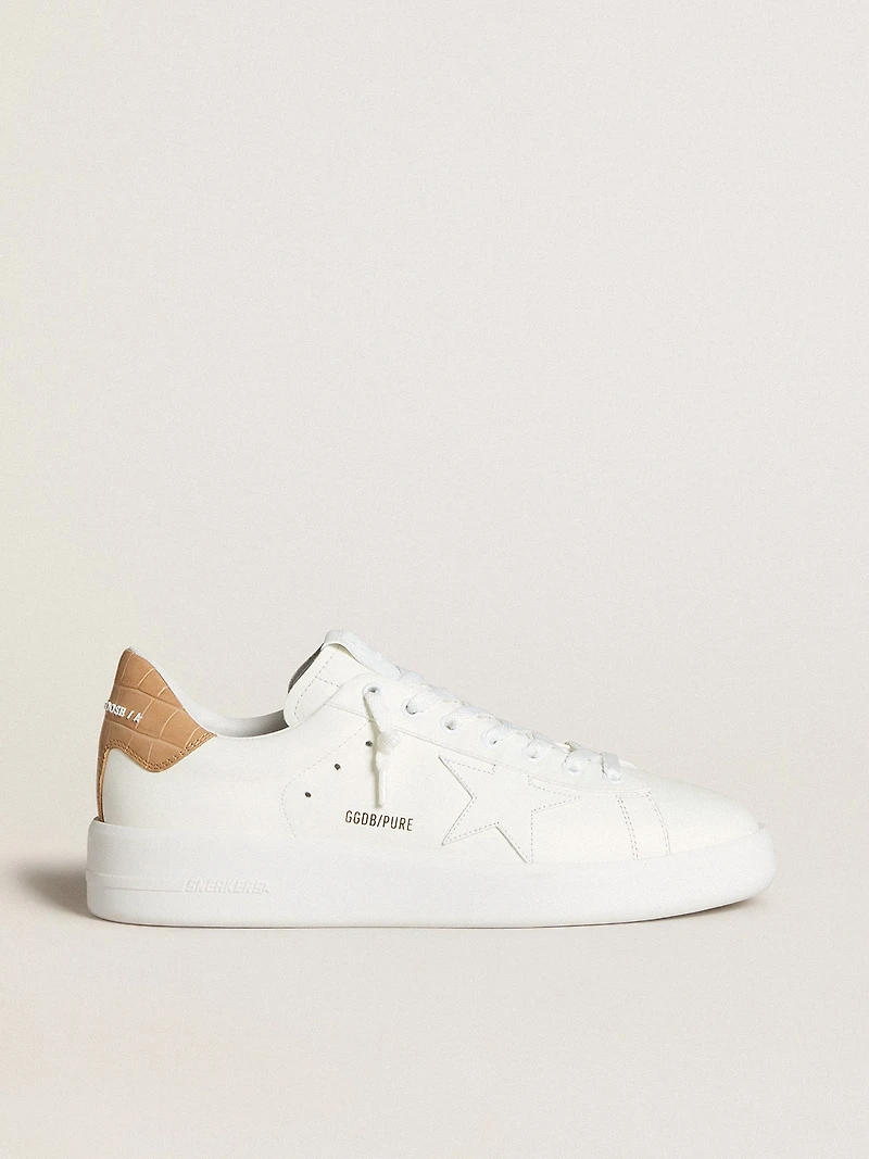 Men's Purestar with leather star and croc-print heel tab
