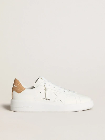 Men's Purestar with leather star and croc-print heel tab