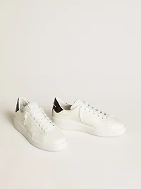 Men’s Purestar with leather star and black patent heel tab