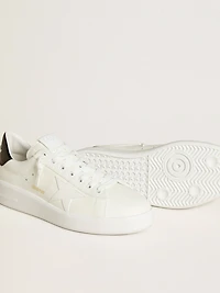 Men’s Purestar with leather star and black patent heel tab