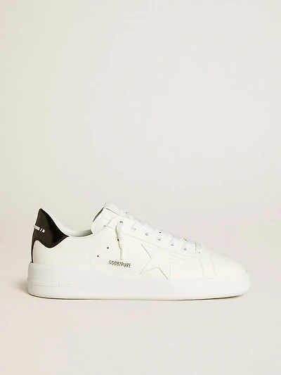Men’s Purestar with leather star and black patent heel tab