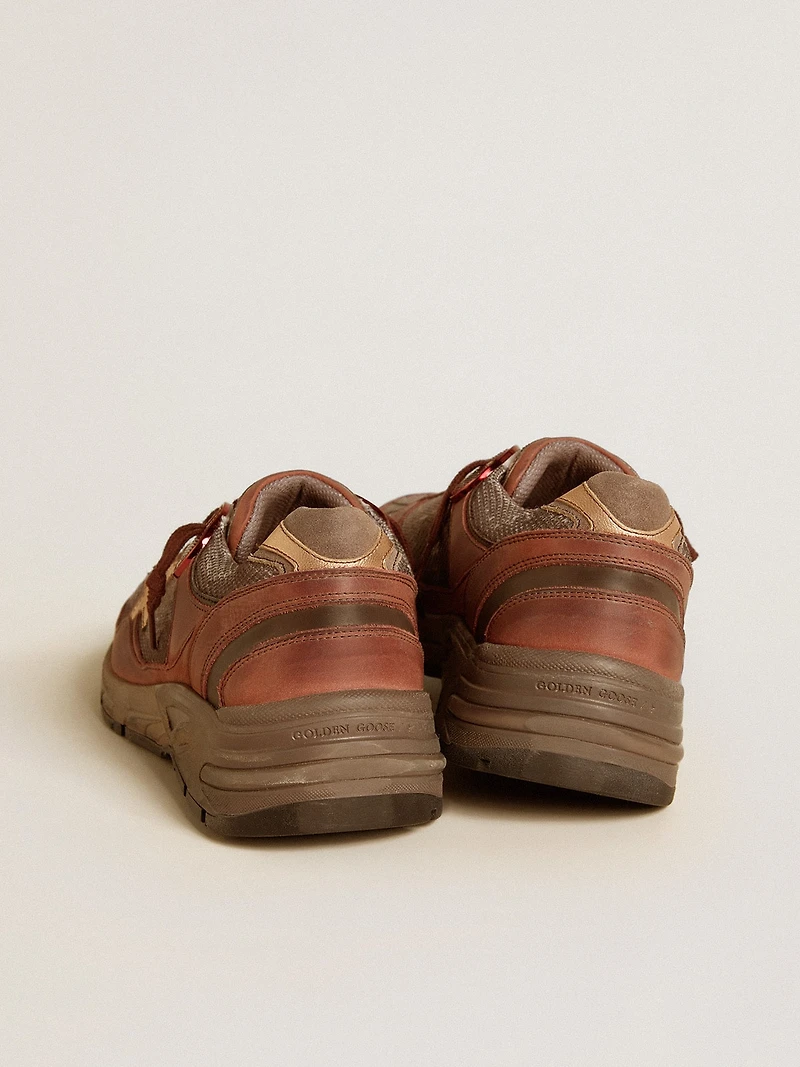 Men's Dad-Star nubuck with gold leather star and suede heel tab