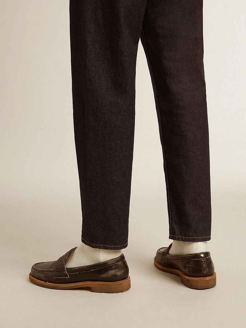 Men's Jerry loafer black leather