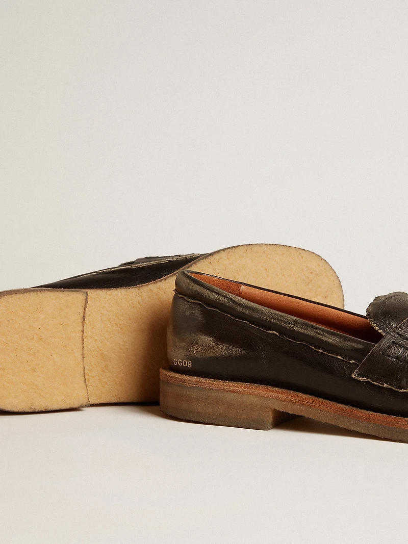 Men's Jerry loafer black leather