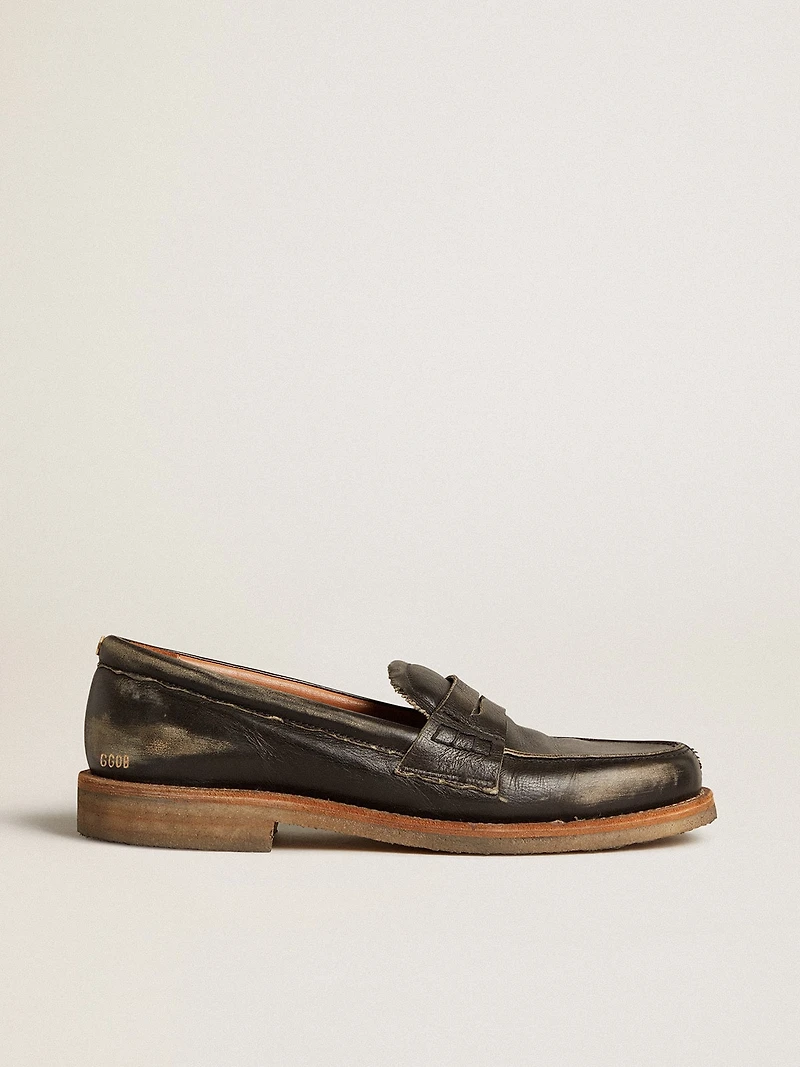 Men's Jerry loafer black leather