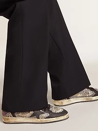 Men's Ball star elephant-print leather with black