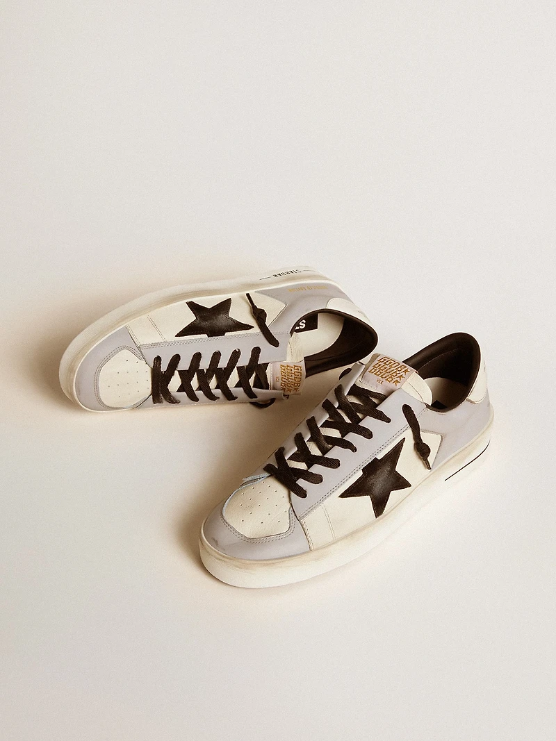 Men’s Stardan LTD nappa and leather with suede star heel tab