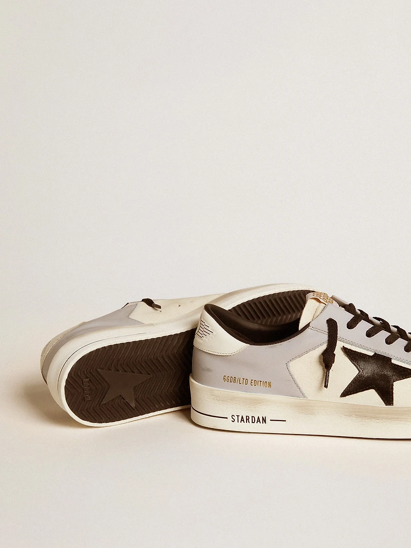 Men’s Stardan LTD nappa and leather with suede star heel tab