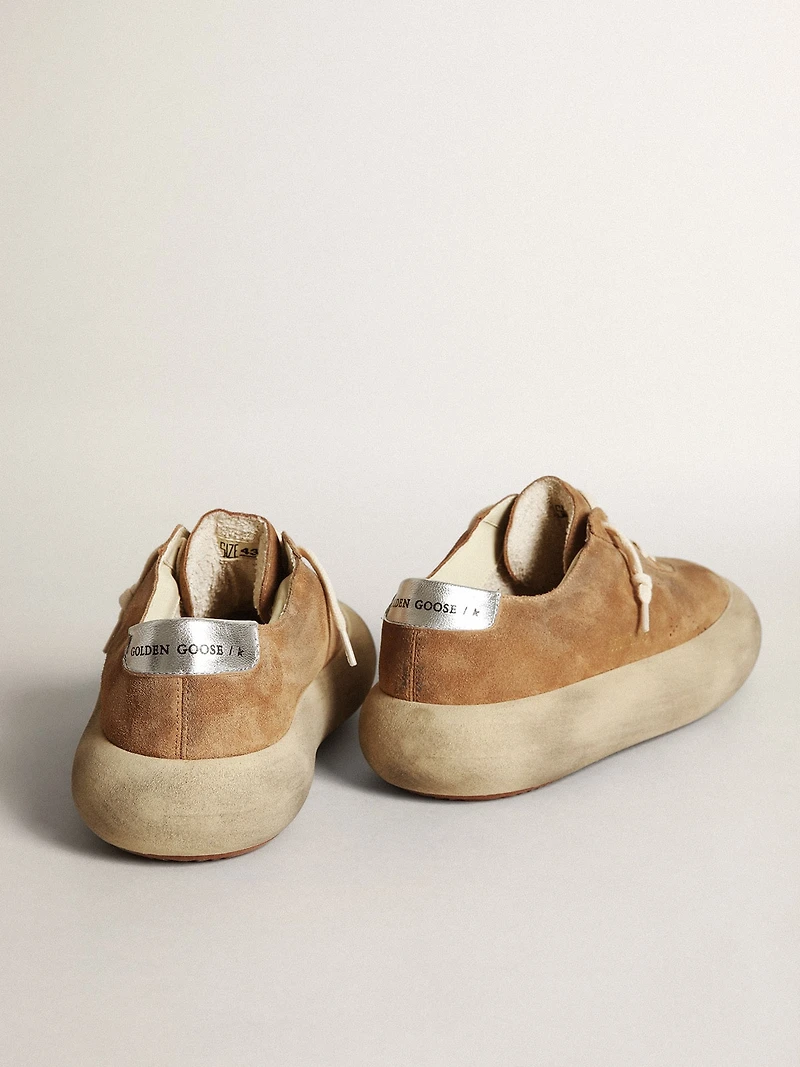 Men's Space-Star tobacco-colored suede
