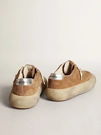 Men's Space-Star tobacco-colored suede