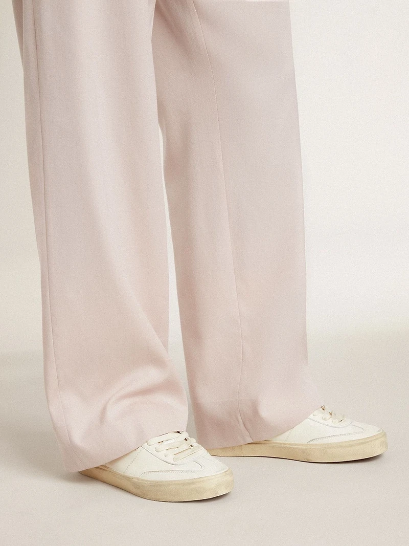 Soul star white nappa leather with
