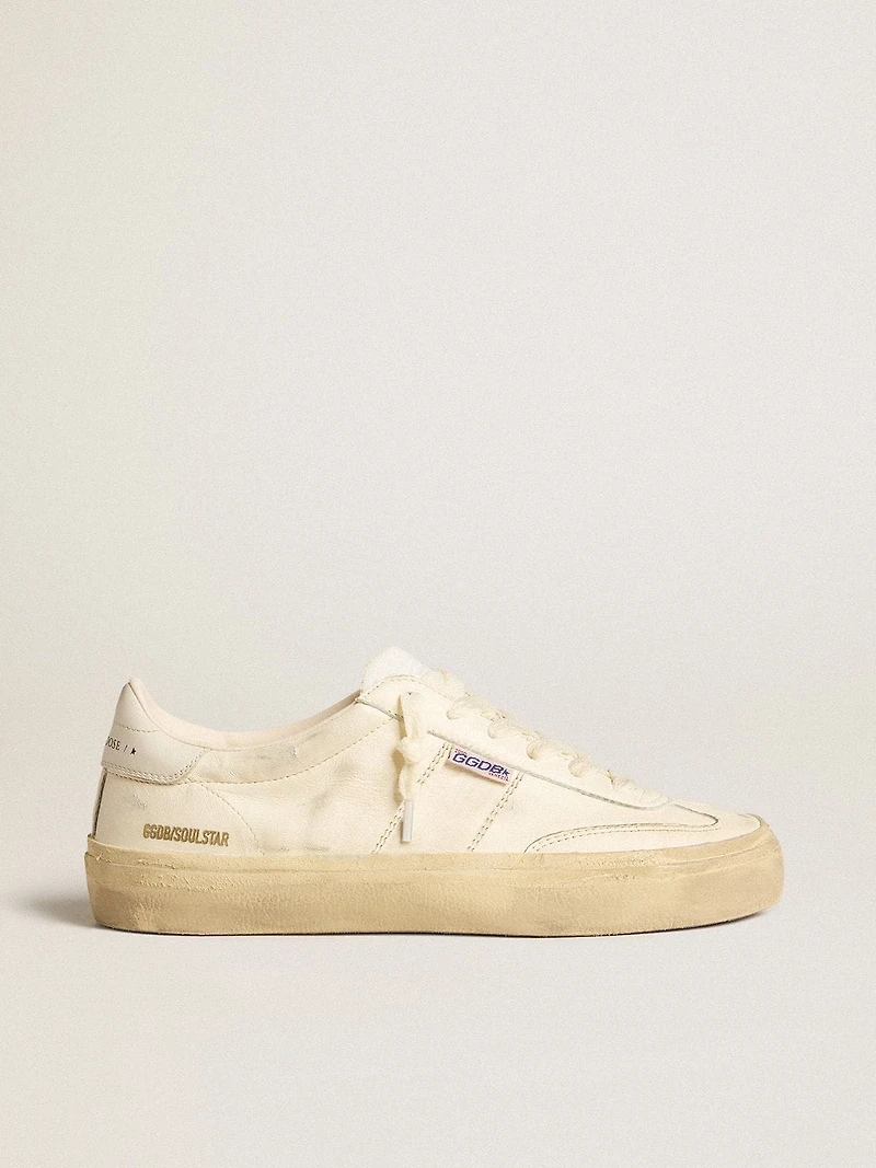 Soul star white nappa leather with