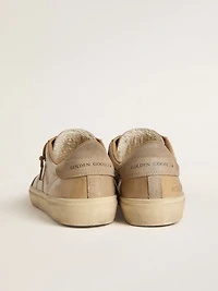 Men's Soul Star beige naplak with suede heel tab