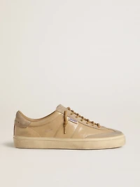 Men's Soul Star beige naplak with suede heel tab