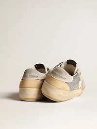 Men’s Super-Star LAB with white star and Swarovski glitter upper