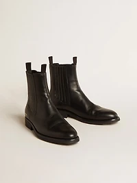 Men’s Chelsea boots black leather