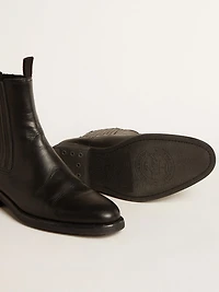 Men’s Chelsea boots black leather