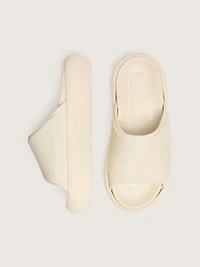 Men's Space-Star Slide slip-ons white leather