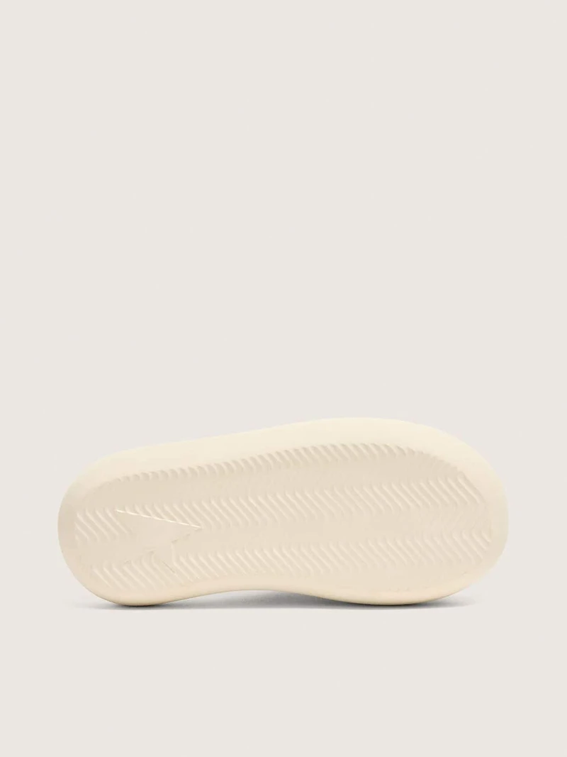 Men's Space-Star Slide slip-ons white leather
